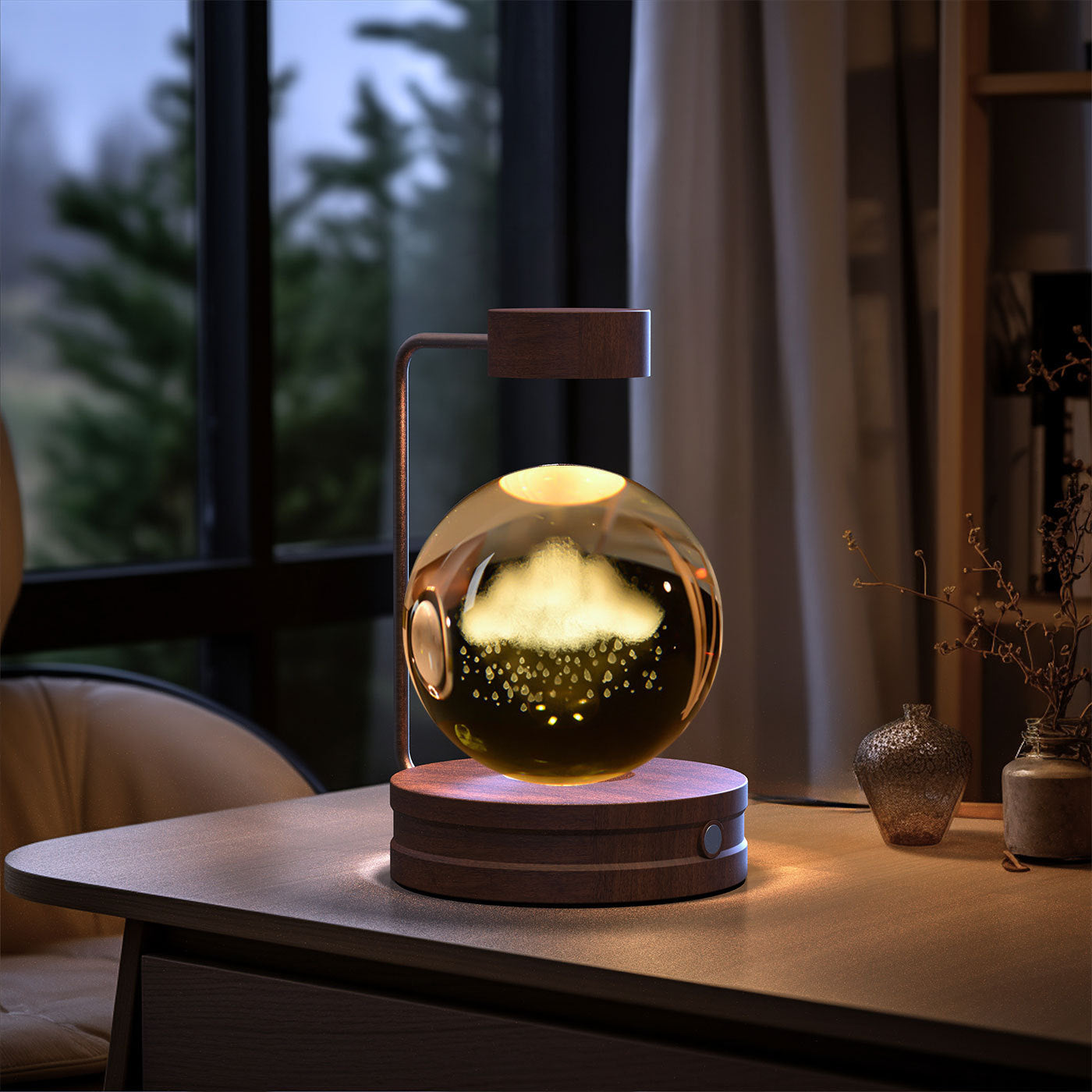 Crystal Ball Cosmic Dinosaur